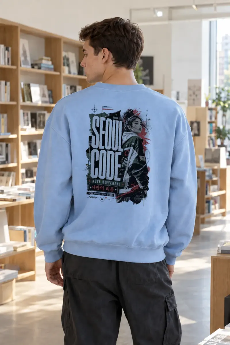 "Soul Code" Heavy Blend Unisex Crewneck Sweatshirt | Gildan 18000