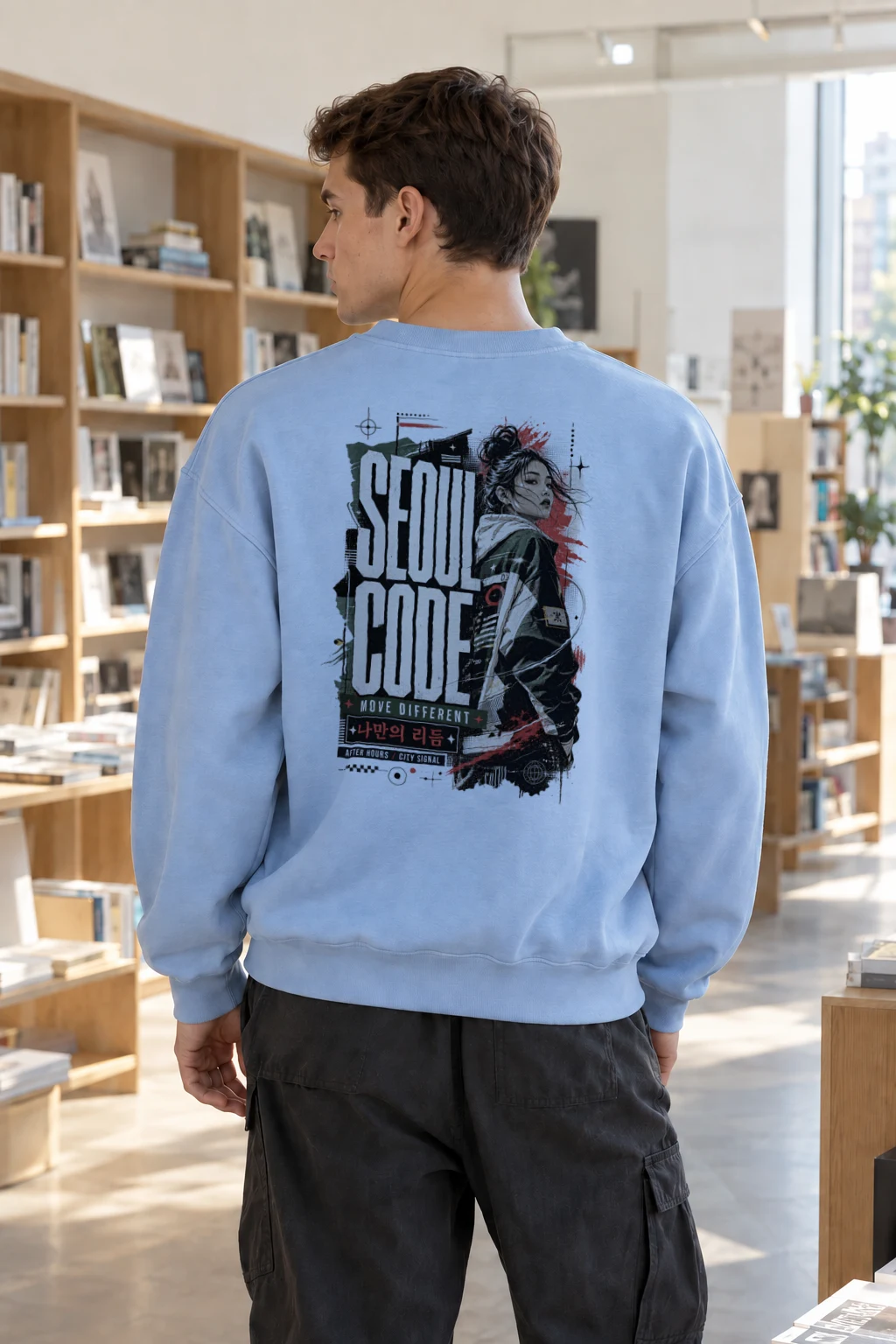 "Soul Code" Heavy Blend Unisex Crewneck Sweatshirt | Gildan 18000