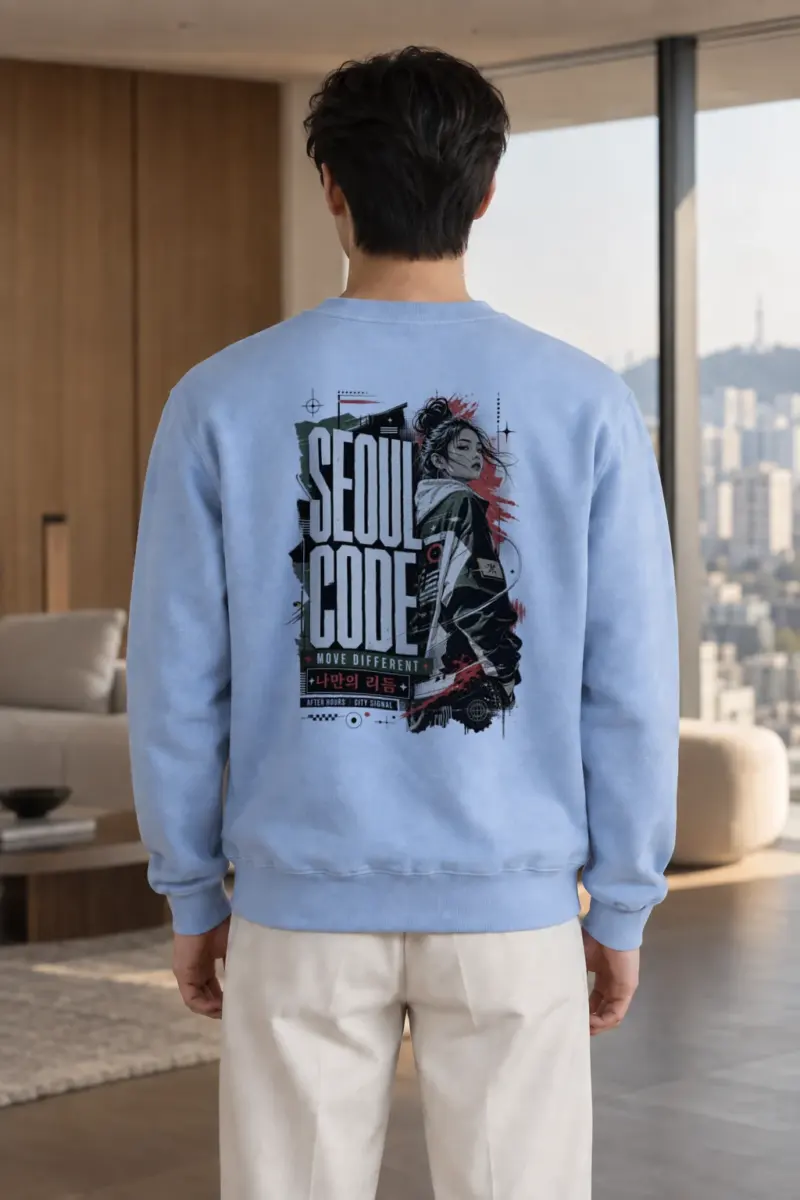 "Soul Code" Heavy Blend Unisex Crewneck Sweatshirt | Gildan 18000