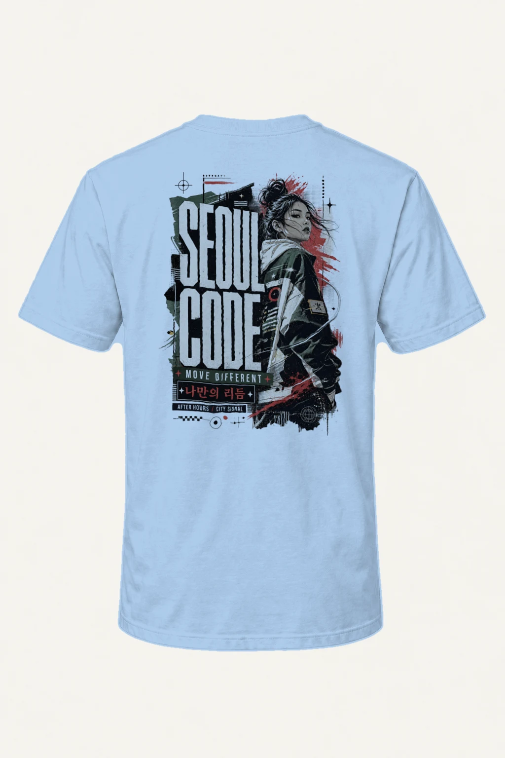 "Soul Code" Heavyweight Unisex Crewneck T-shirt | Gildan 5000