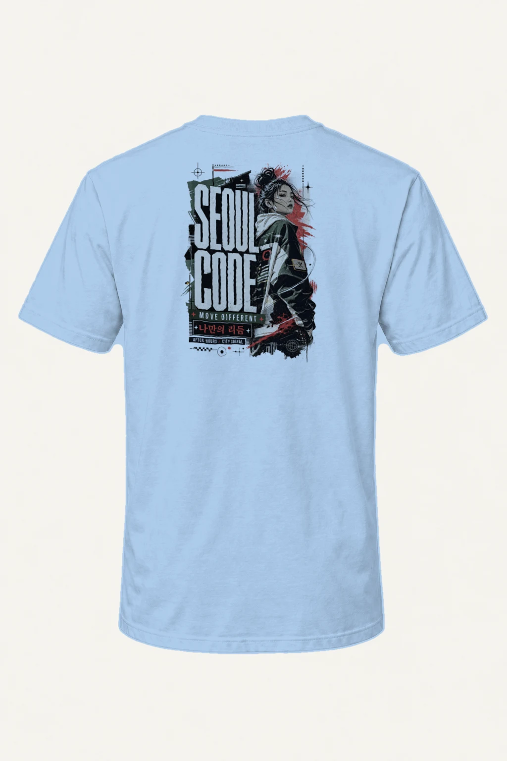 "Soul Code" Heavyweight Unisex Crewneck T-shirt | Gildan 5000