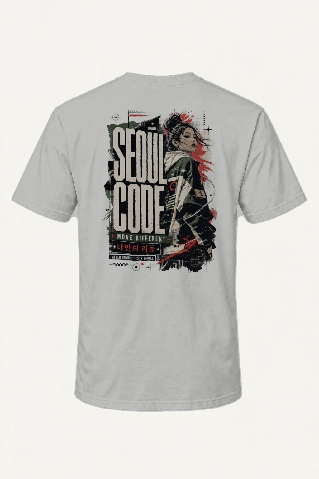 "Soul Code" Heavyweight Unisex Crewneck T-shirt | Gildan 5000