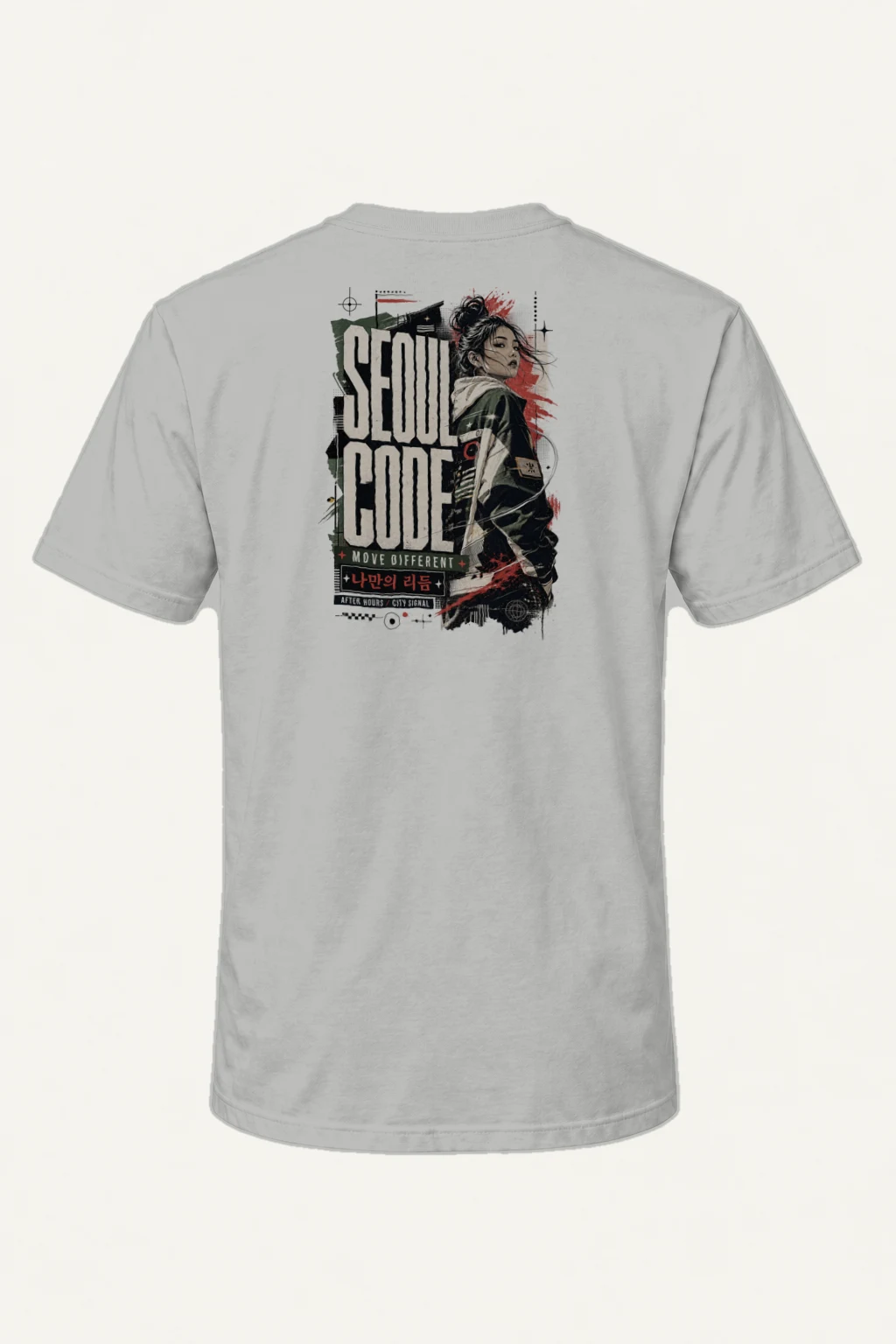 "Soul Code" Heavyweight Unisex Crewneck T-shirt | Gildan 5000
