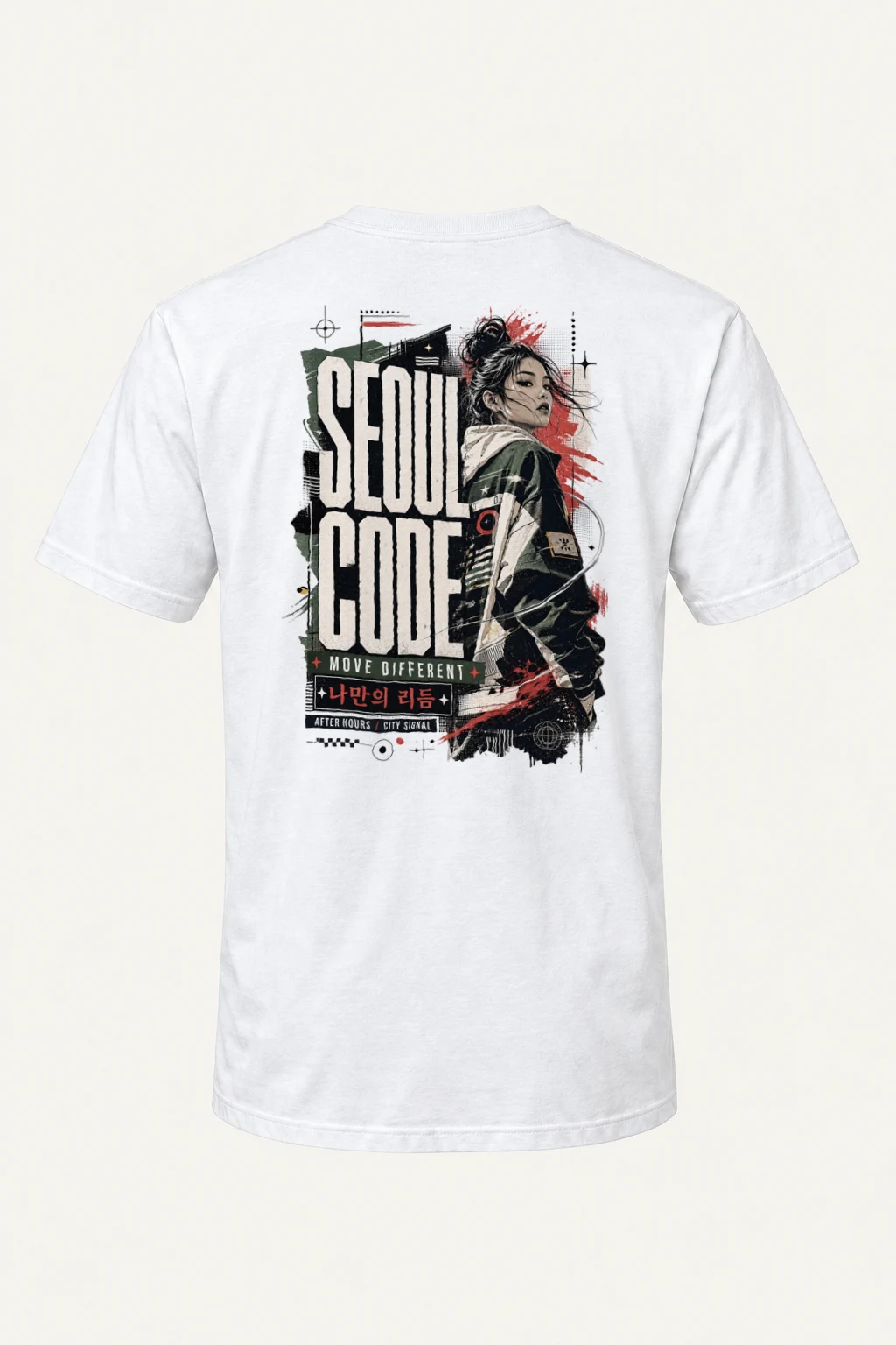 "Soul Code" Heavyweight Unisex Crewneck T-shirt | Gildan 5000