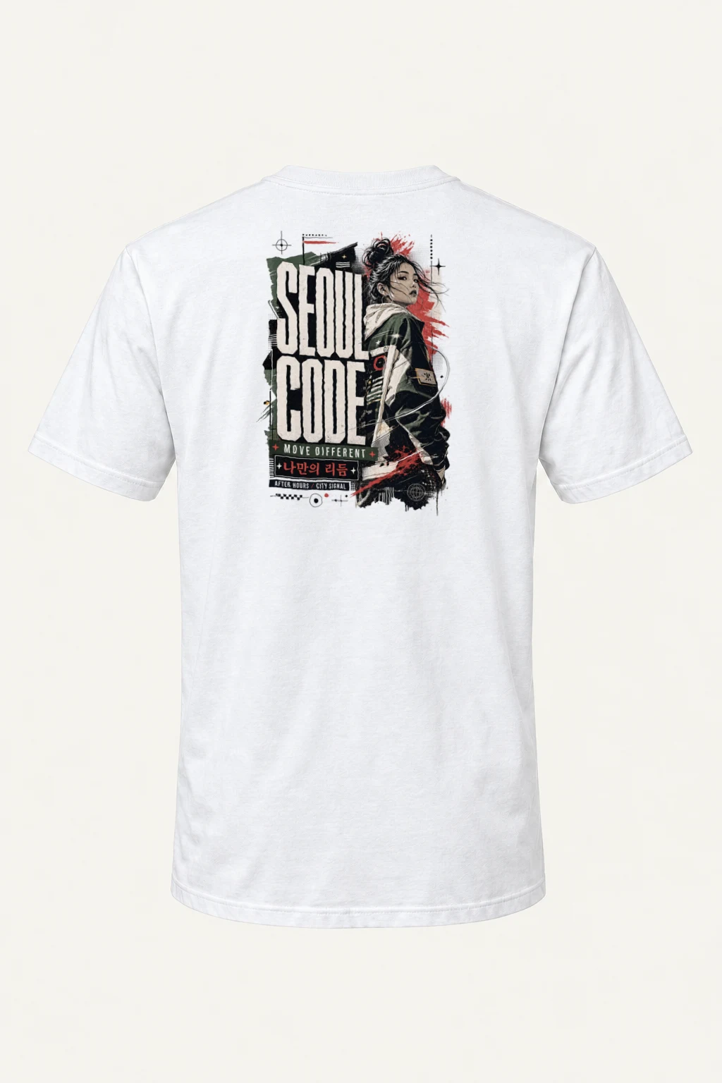 "Soul Code" Heavyweight Unisex Crewneck T-shirt | Gildan 5000