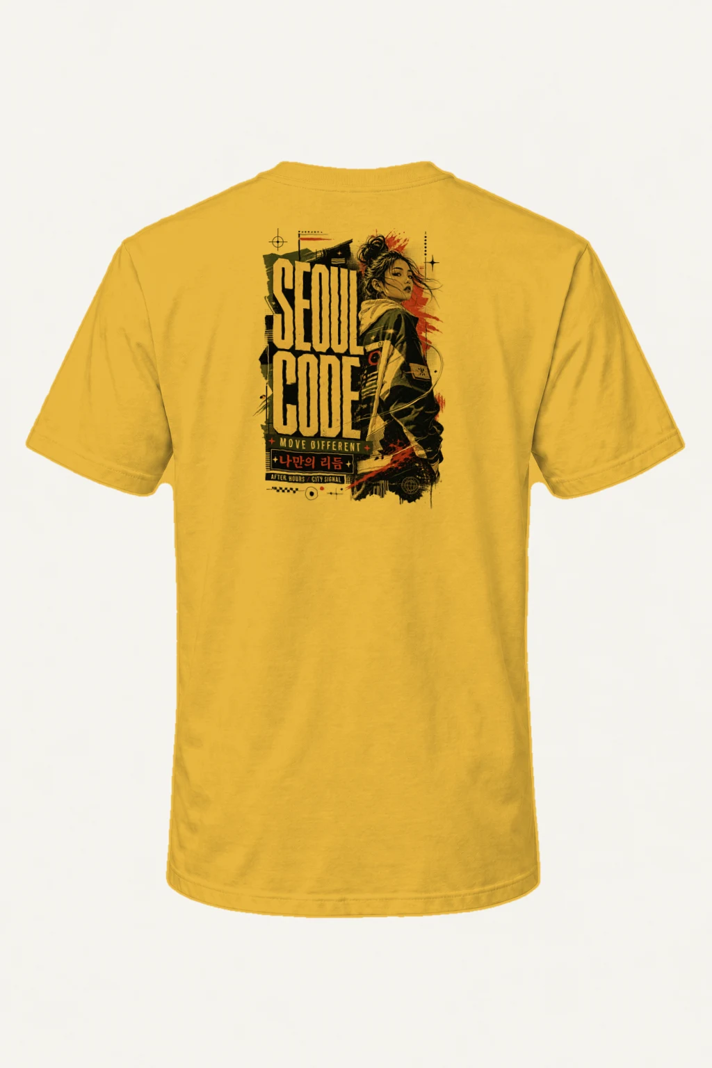 "Soul Code" Heavyweight Unisex Crewneck T-shirt | Gildan 5000