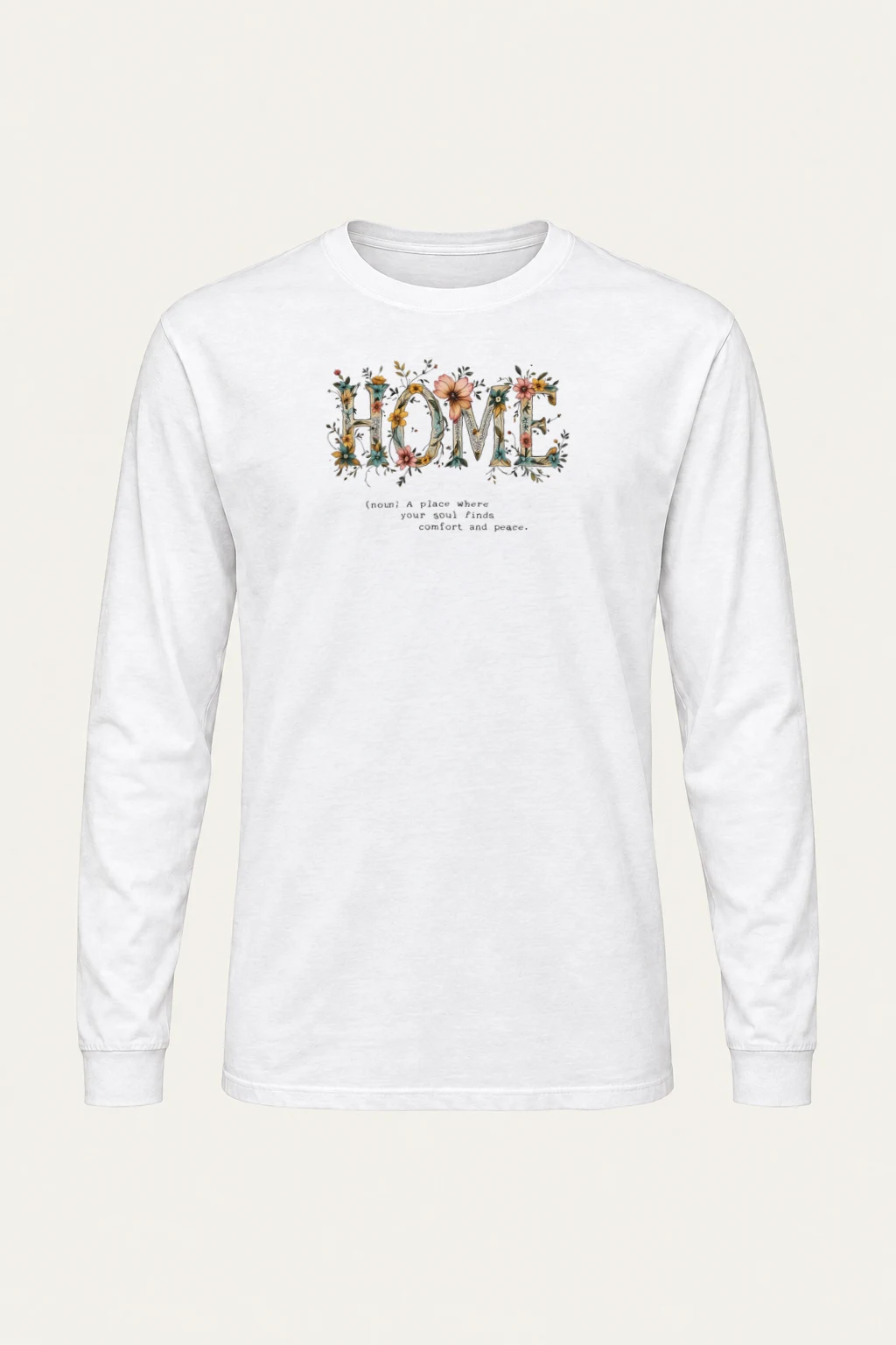 "Soul Finds Comfort" Unisex Longsleeve T-shirt | Gildan 2400