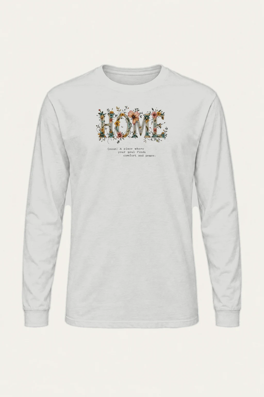 "Soul Finds Comfort" Unisex Longsleeve T-shirt | Gildan 2400