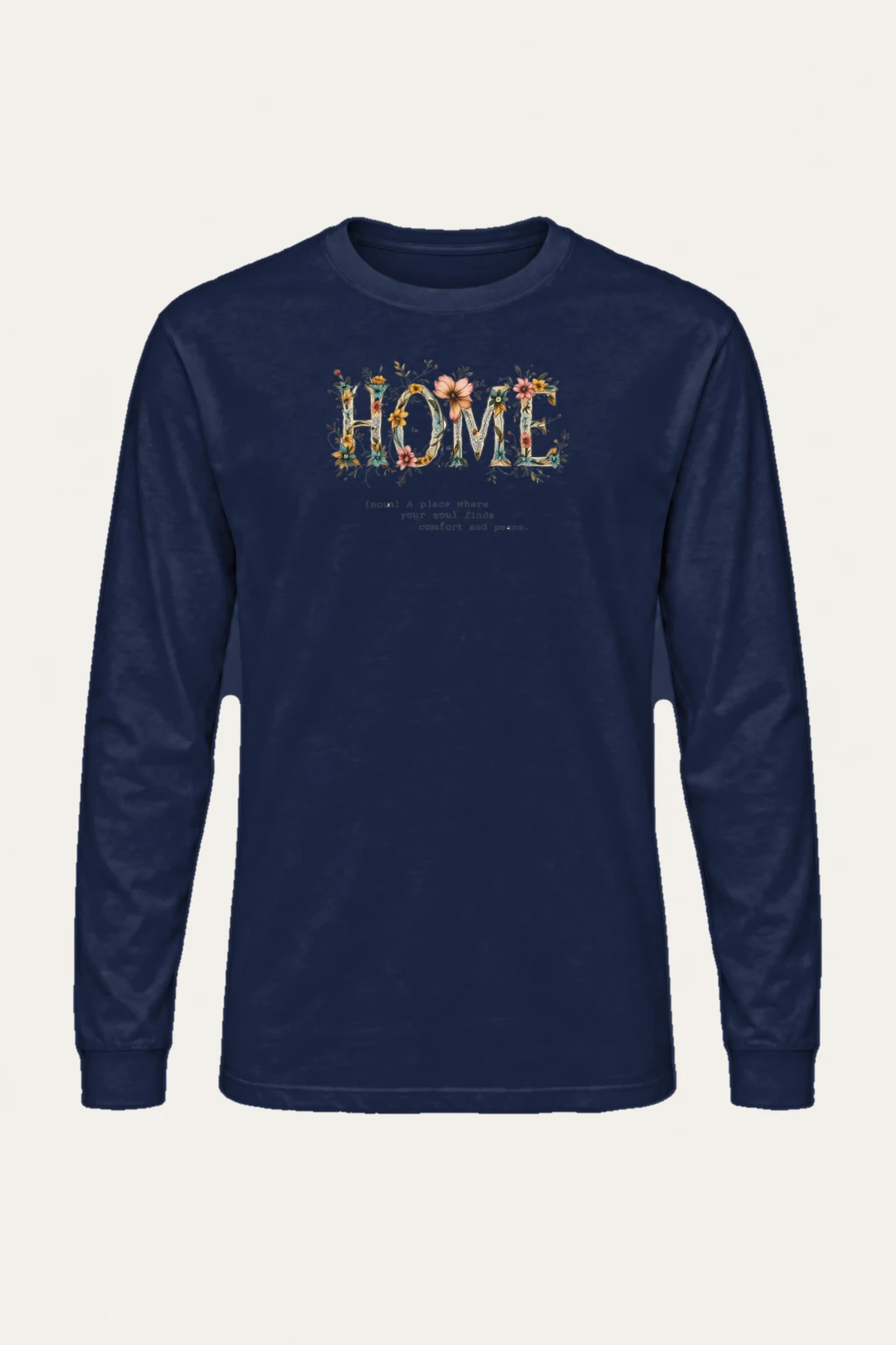 "Soul Finds Comfort" Unisex Longsleeve T-shirt | Gildan 2400