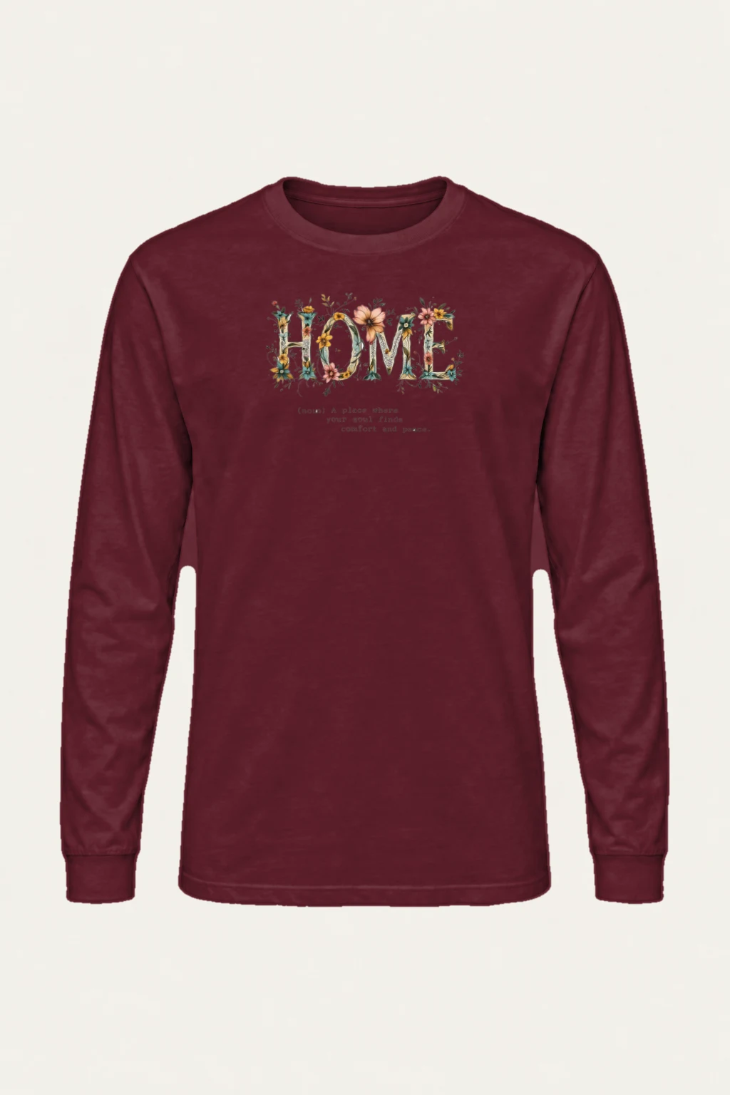 "Soul Finds Comfort" Unisex Longsleeve T-shirt | Gildan 2400