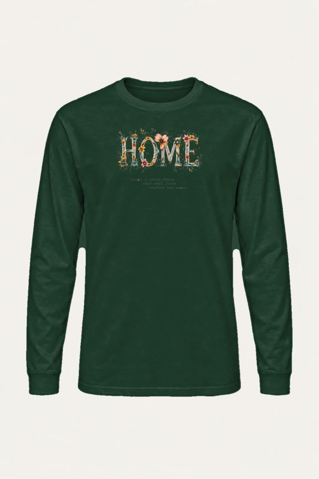"Soul Finds Comfort" Unisex Longsleeve T-shirt | Gildan 2400
