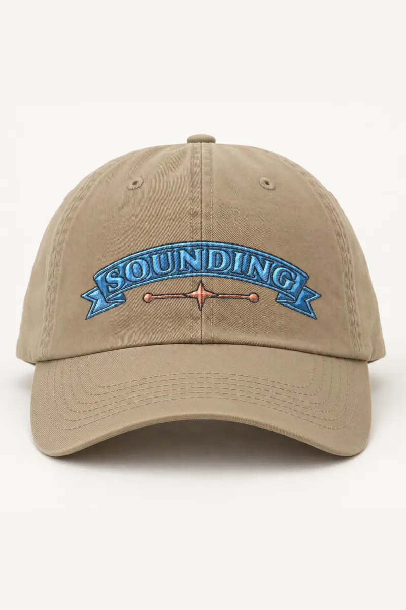 "Sounding Ribbon" Classic Dad Hat · Embroidered