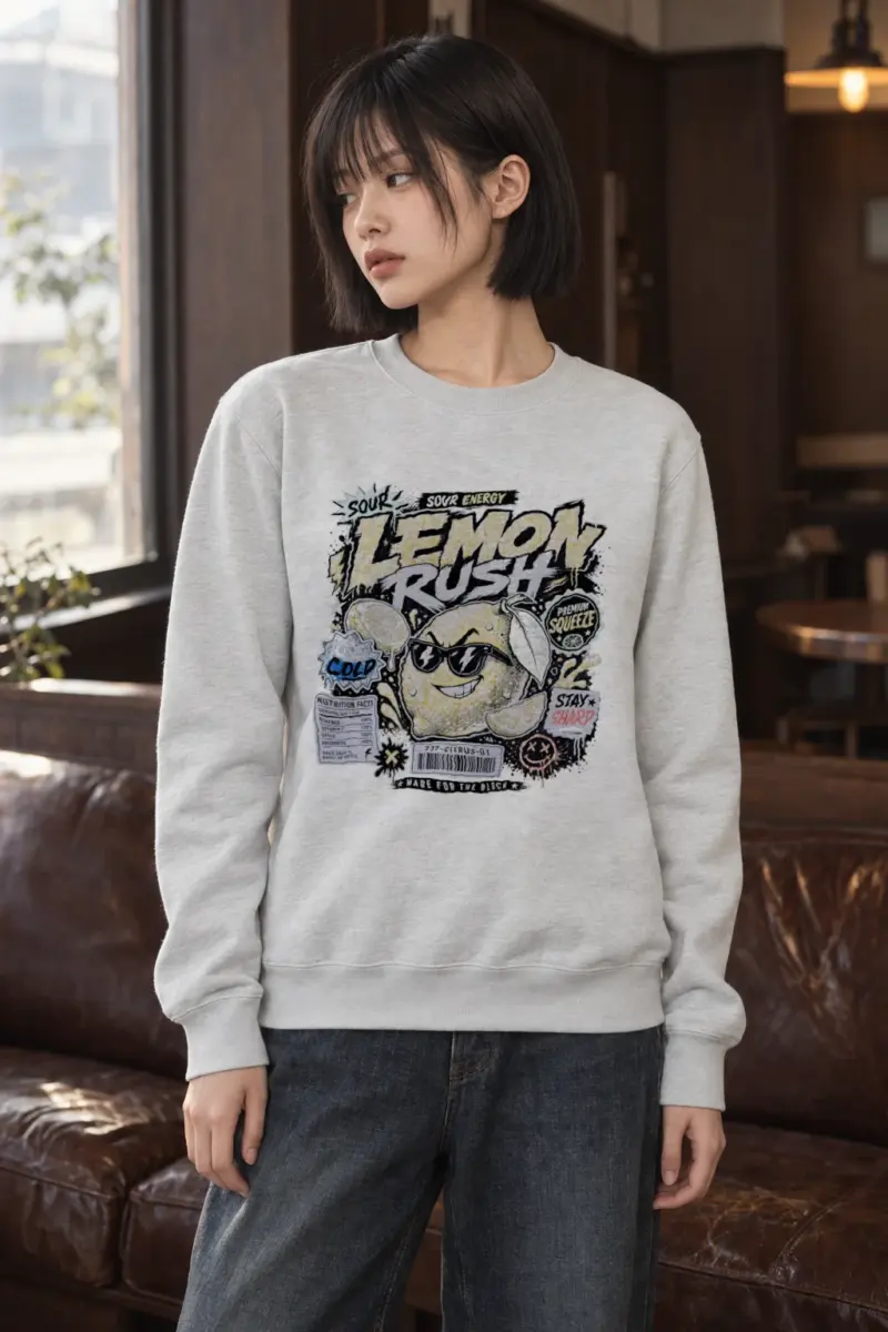 "Sour Energy" Heavy Blend Unisex Crewneck Sweatshirt