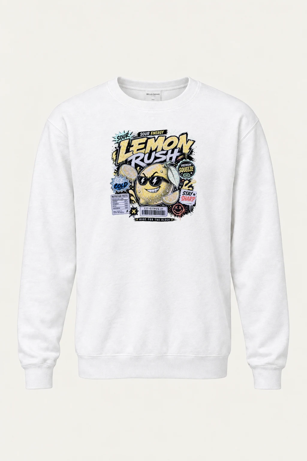 "Sour Energy" Heavy Blend Unisex Crewneck Sweatshirt | Gildan 18000