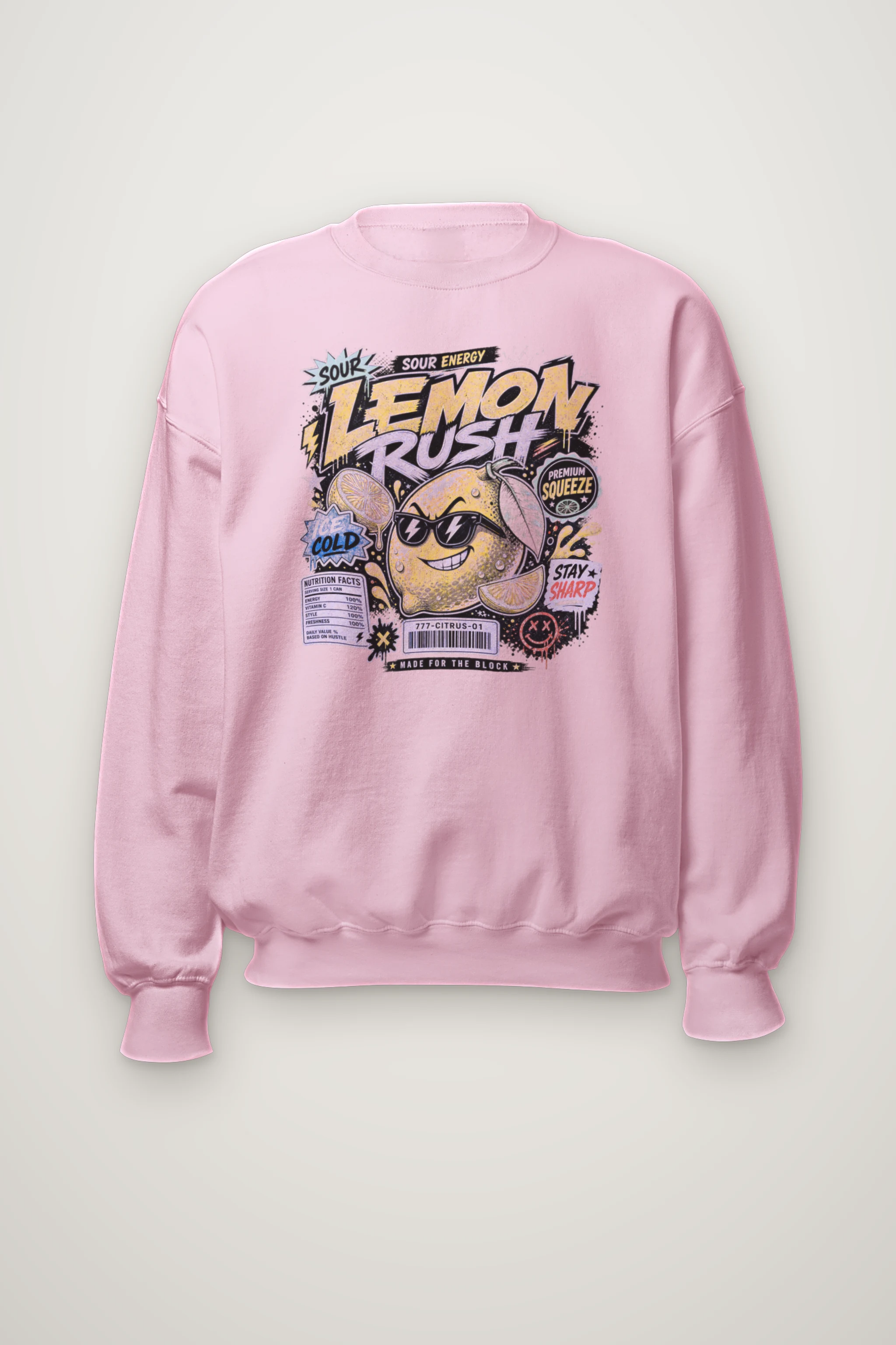 "Sour Energy" Heavy Blend Unisex Crewneck Sweatshirt