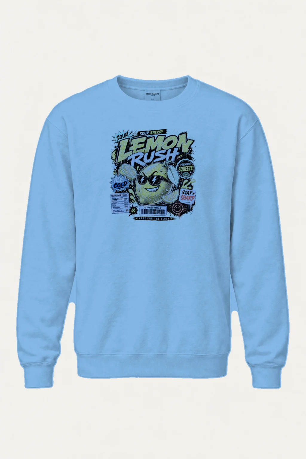 "Sour Energy" Heavy Blend Unisex Crewneck Sweatshirt | Gildan 18000