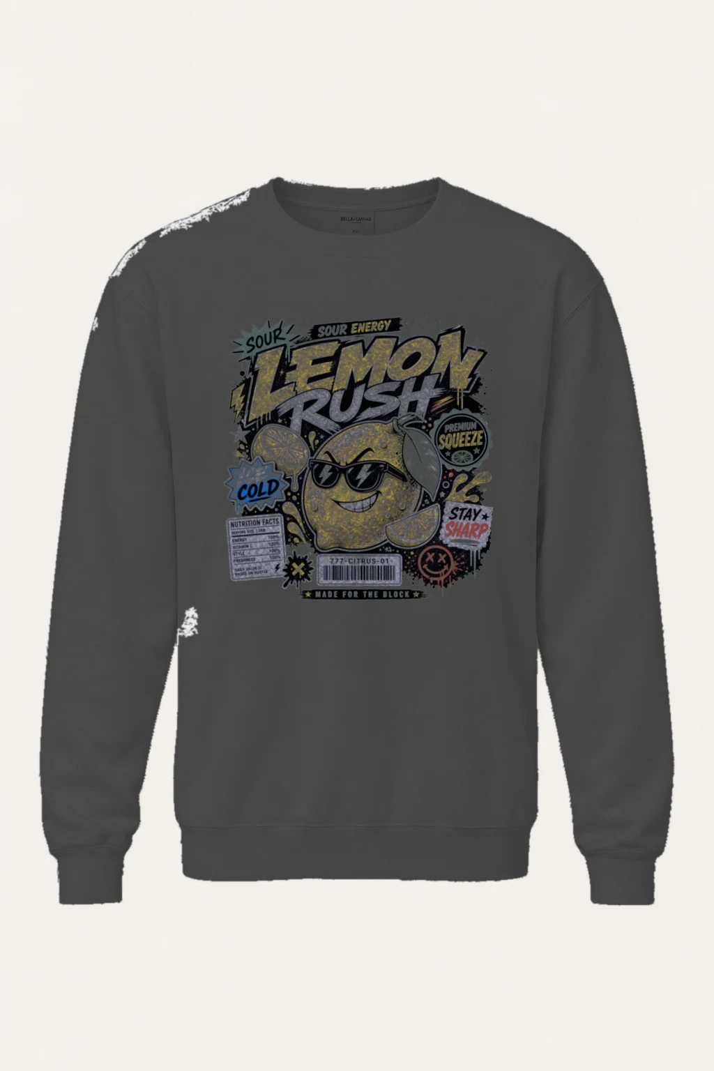 "Sour Energy" Heavy Blend Unisex Crewneck Sweatshirt | Gildan 18000