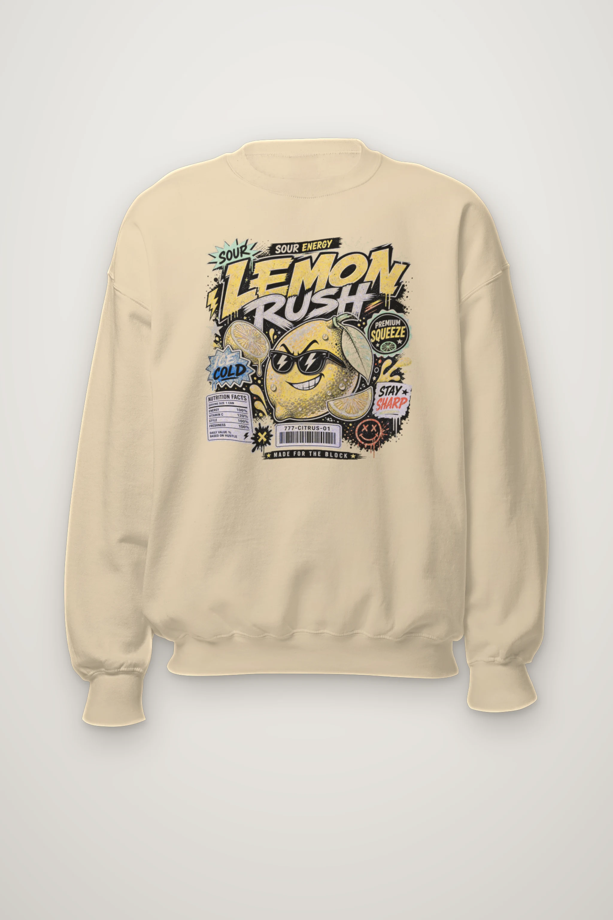 "Sour Energy" Heavy Blend Unisex Crewneck Sweatshirt