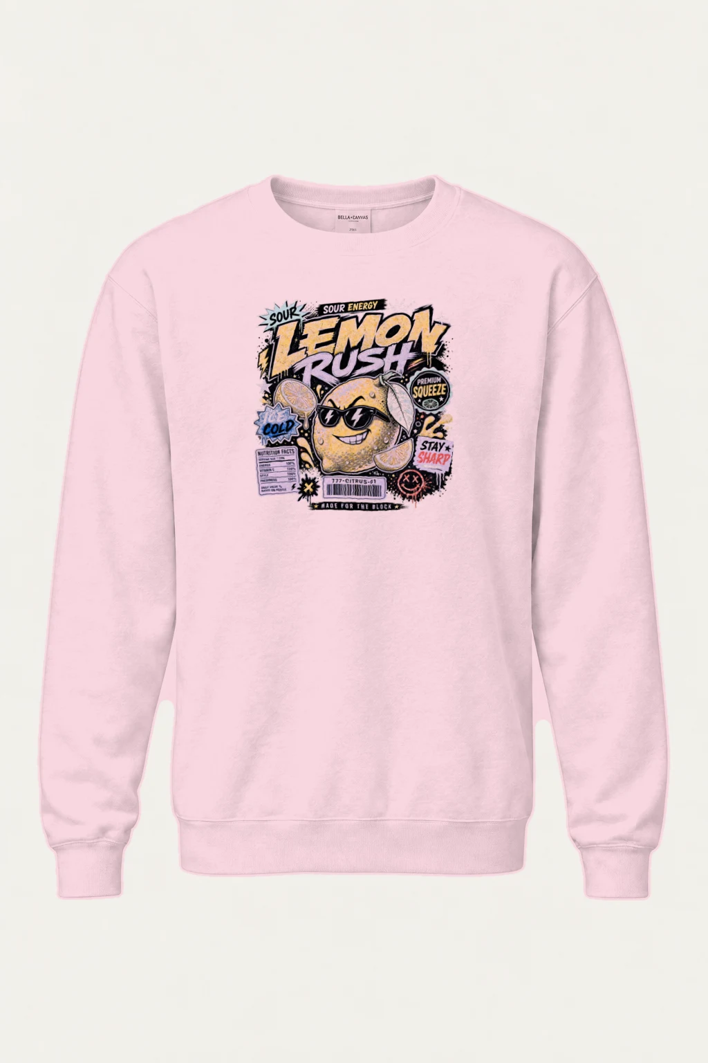 "Sour Energy" Heavy Blend Unisex Crewneck Sweatshirt | Gildan 18000