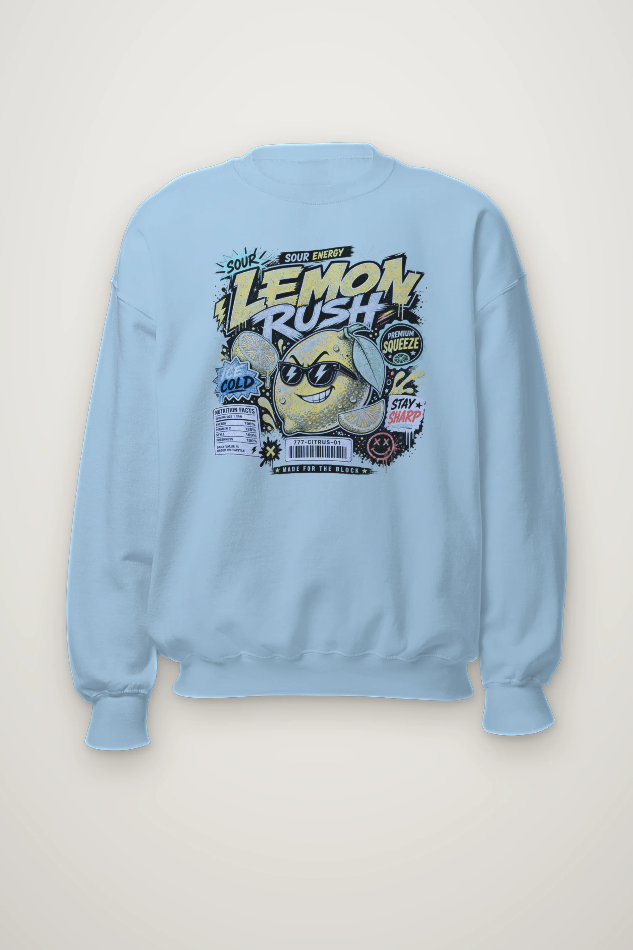 "Sour Energy" Heavy Blend Unisex Crewneck Sweatshirt