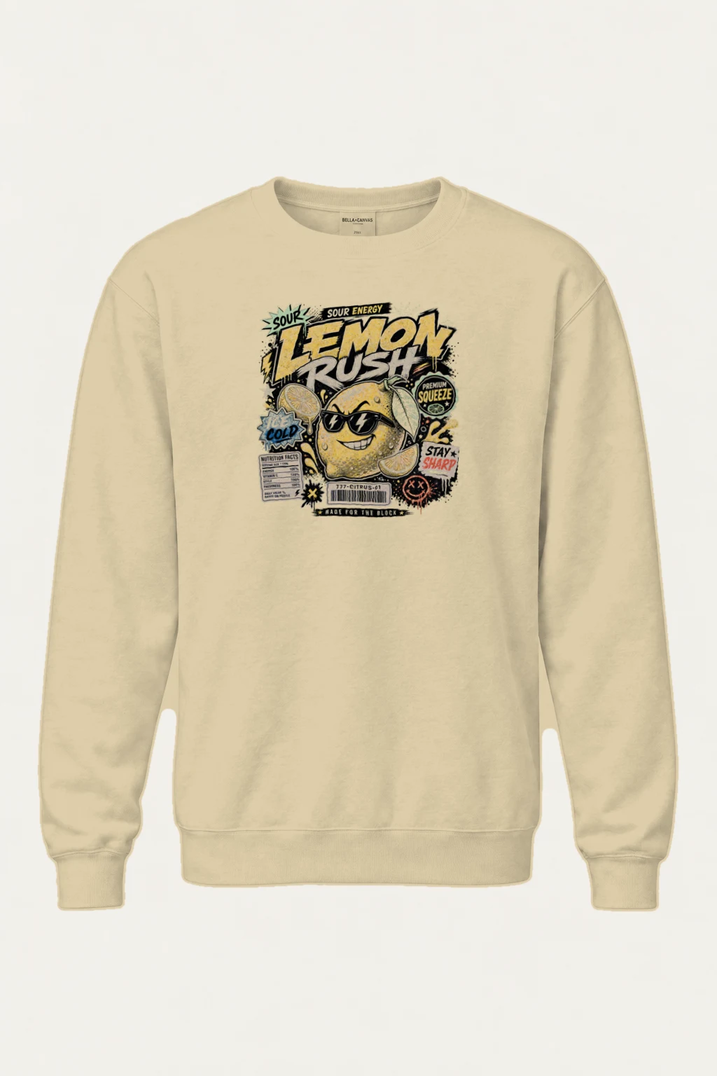 "Sour Energy" Heavy Blend Unisex Crewneck Sweatshirt | Gildan 18000