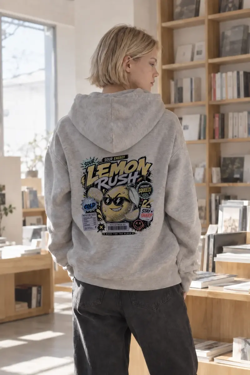 “Sour Energy” Heavy Blend Unisex Pullover Hoodie | Gildan 18500