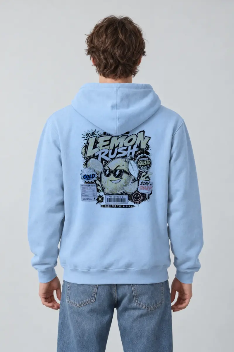 "Sour Energy Lemon" Heavy Blend Unisex Pullover Hoodie