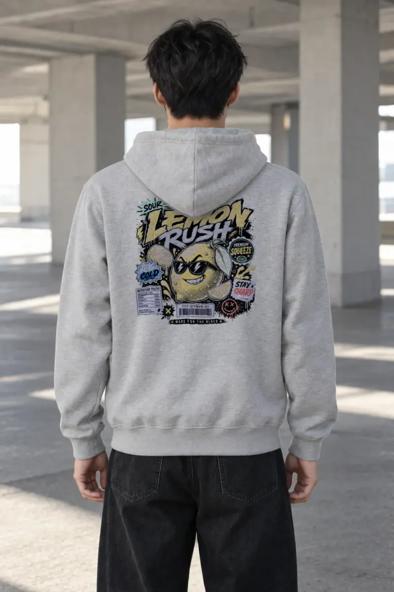 "Sour Energy Lemon" Heavy Blend Unisex Pullover Hoodie