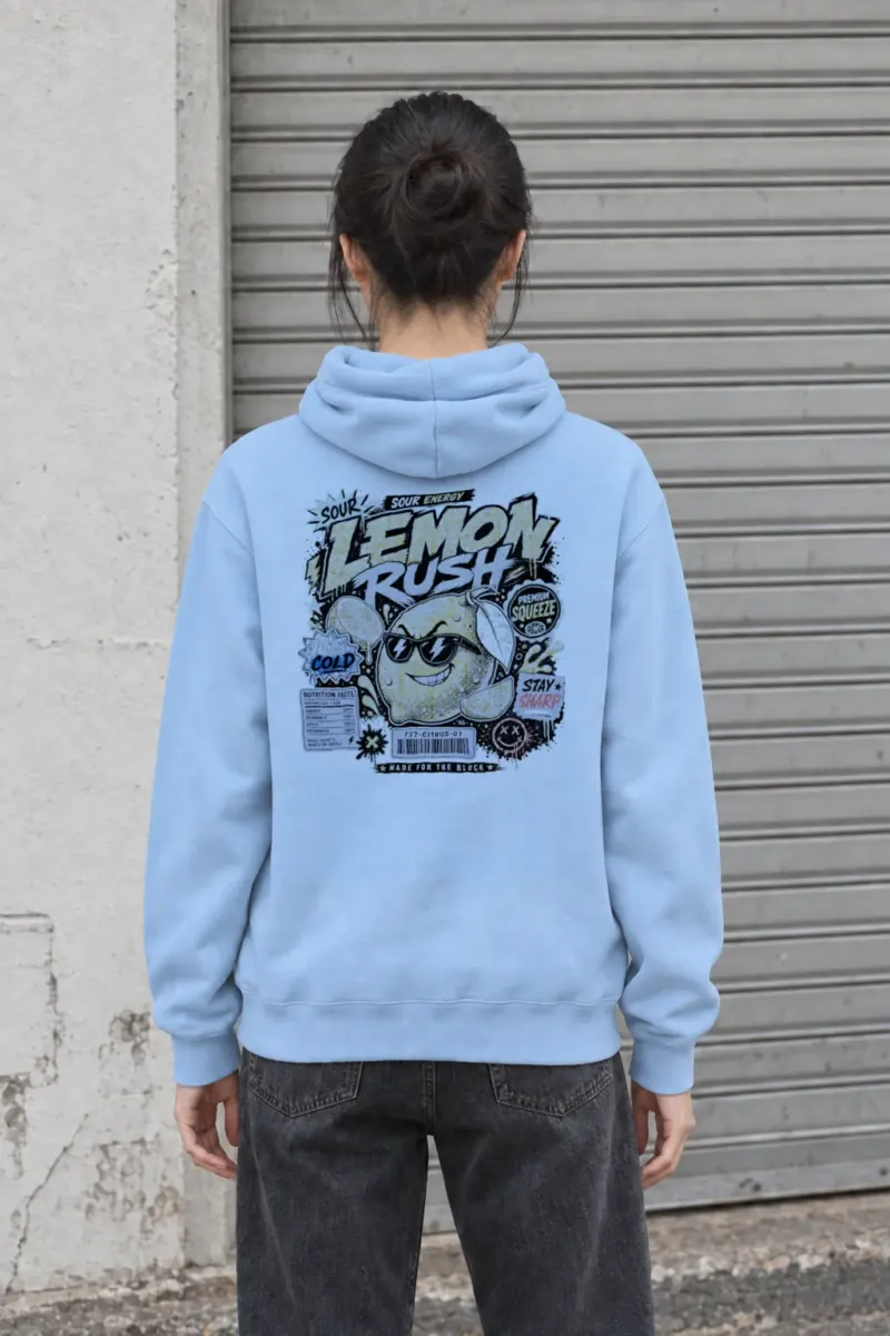 "Sour Energy Lemon" Heavy Blend Unisex Pullover Hoodie