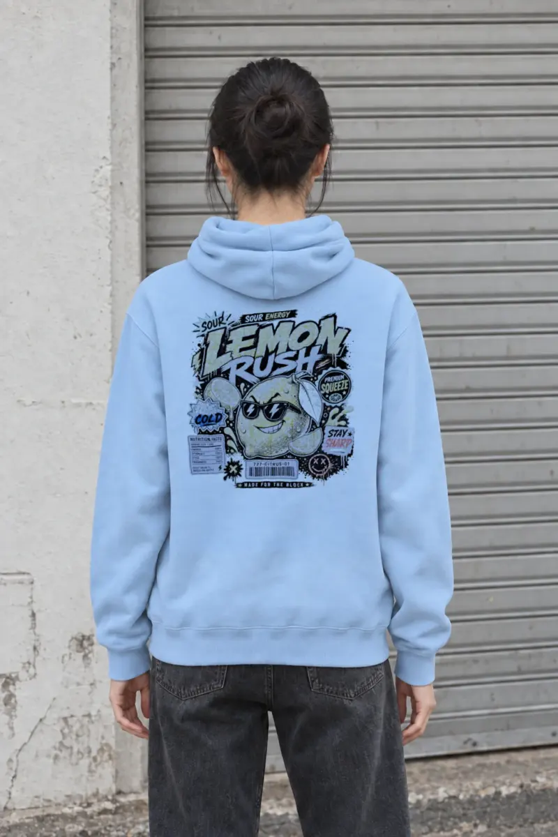 "Sour Energy Lemon" Heavy Blend Unisex Pullover Hoodie