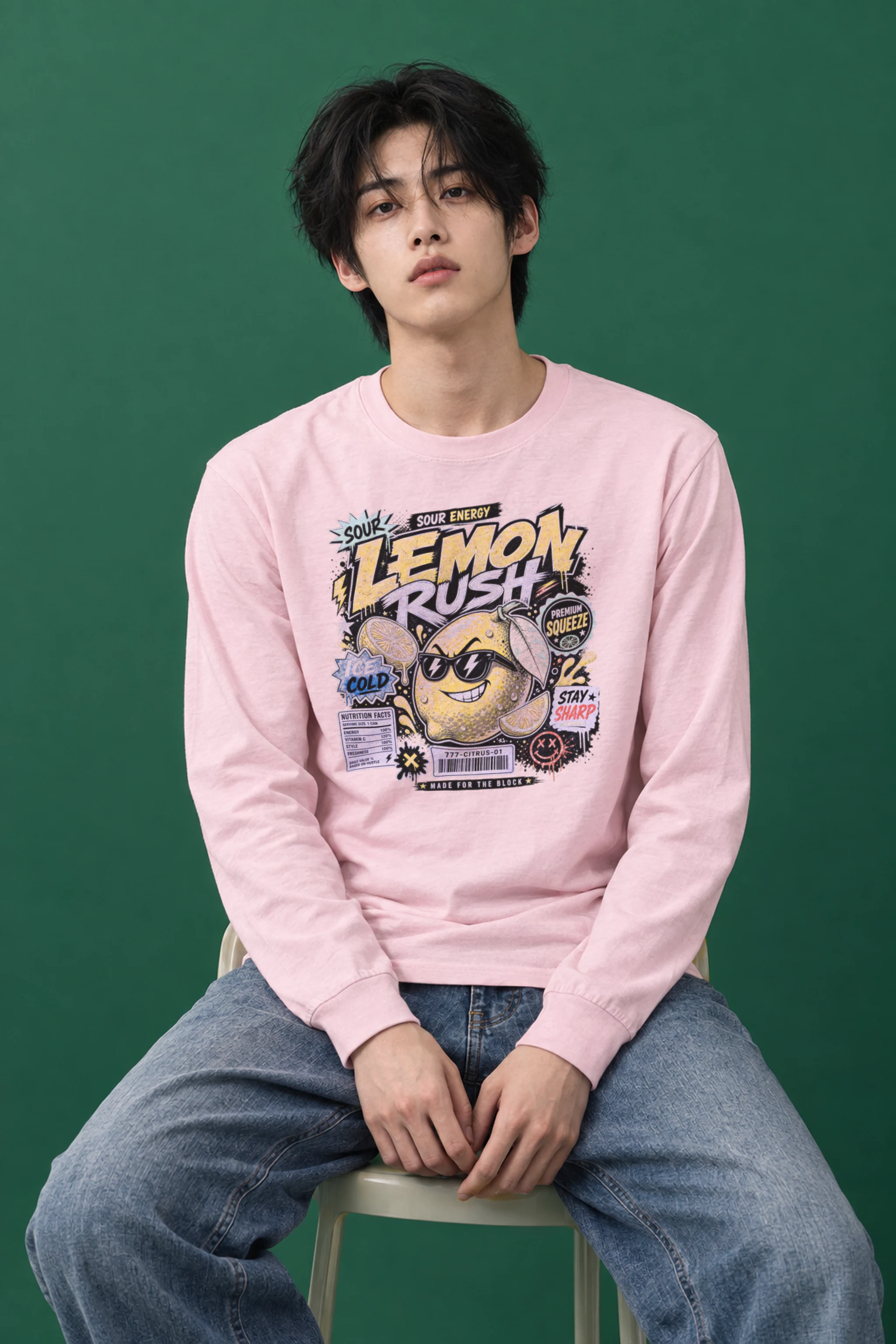 "Sour Energy" Unisex Longsleeve T-shirt