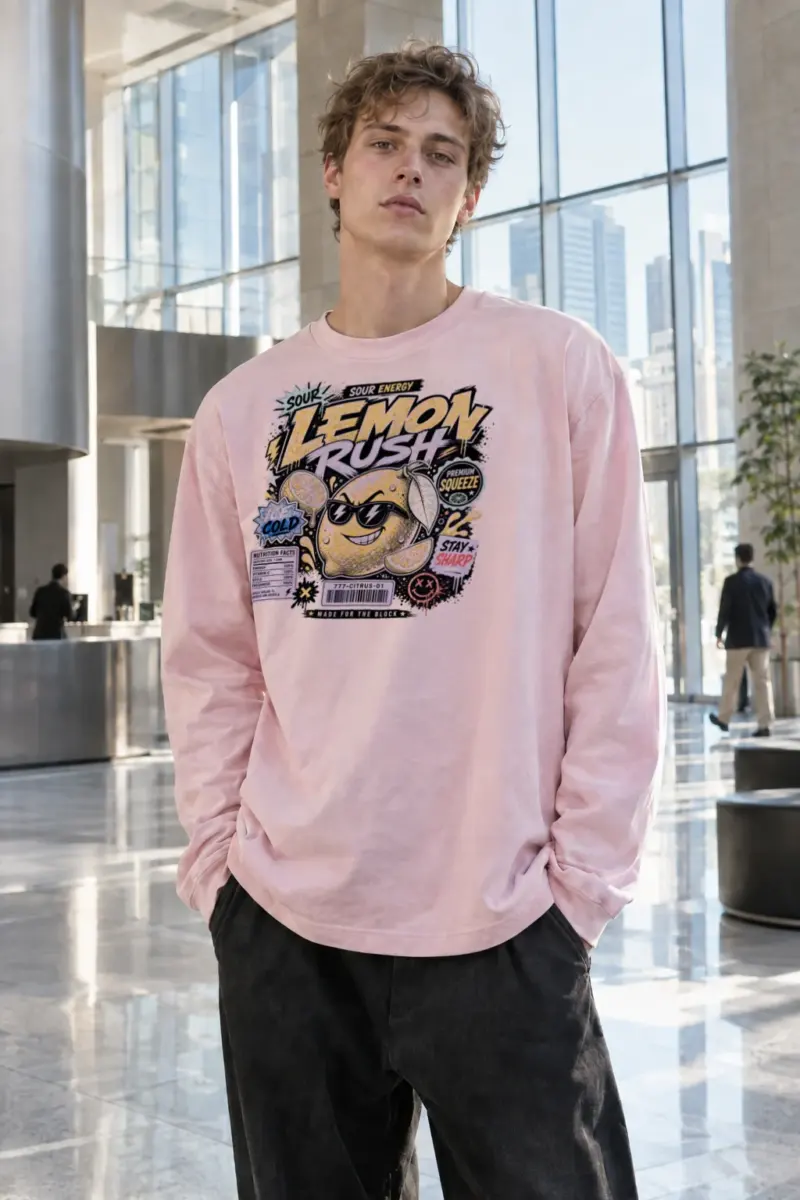 “Sour Energy” Unisex Longsleeve T-shirt | Gildan 2400