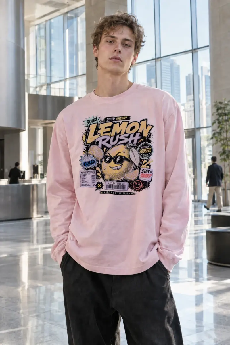 "Sour Energy" Unisex Longsleeve T-shirt | Gildan 2400