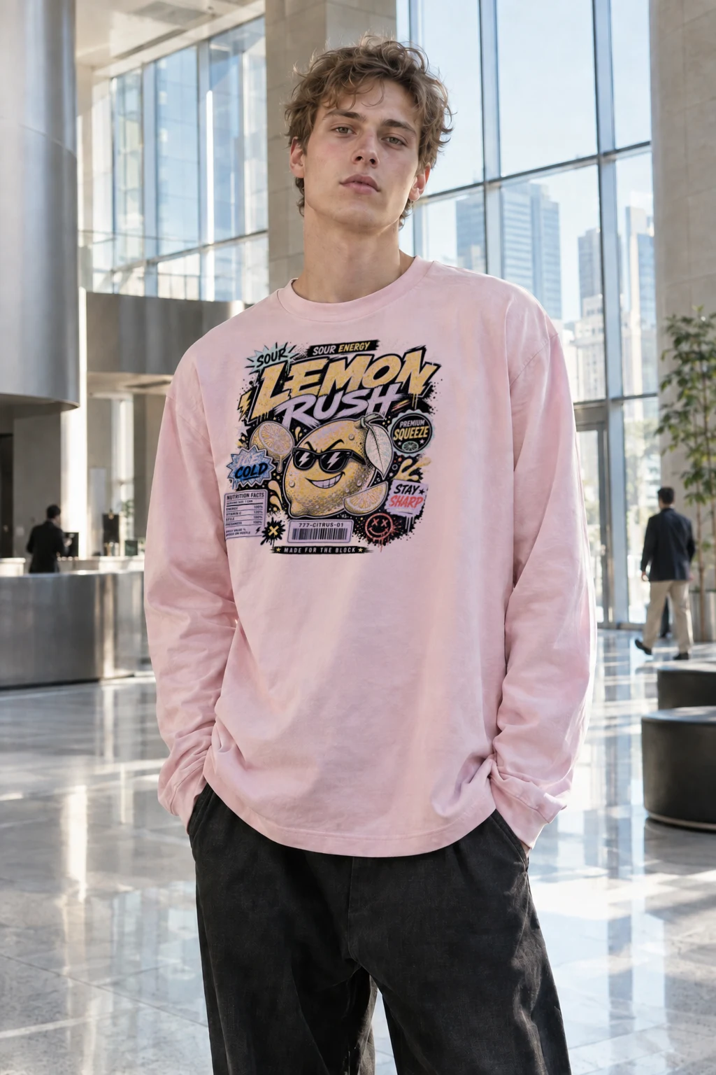 "Sour Energy" Unisex Longsleeve T-shirt | Gildan 2400