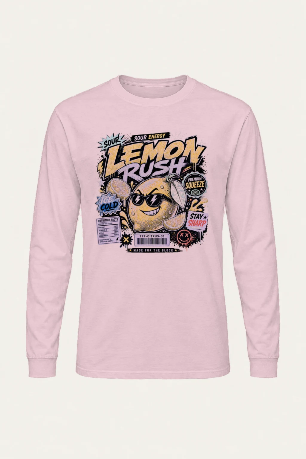 "Sour Energy" Unisex Longsleeve T-shirt | Gildan 2400