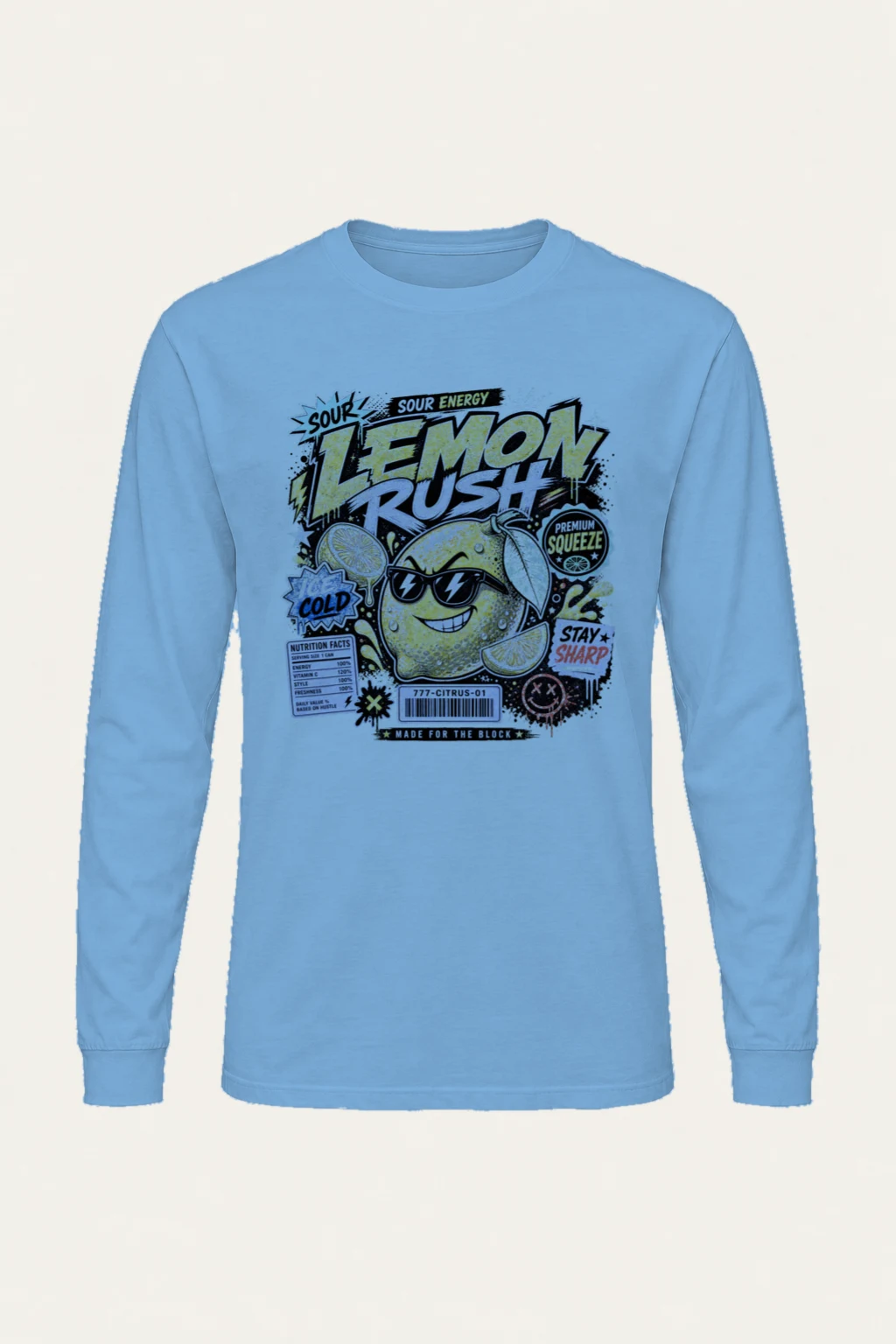 "Sour Energy" Unisex Longsleeve T-shirt | Gildan 2400