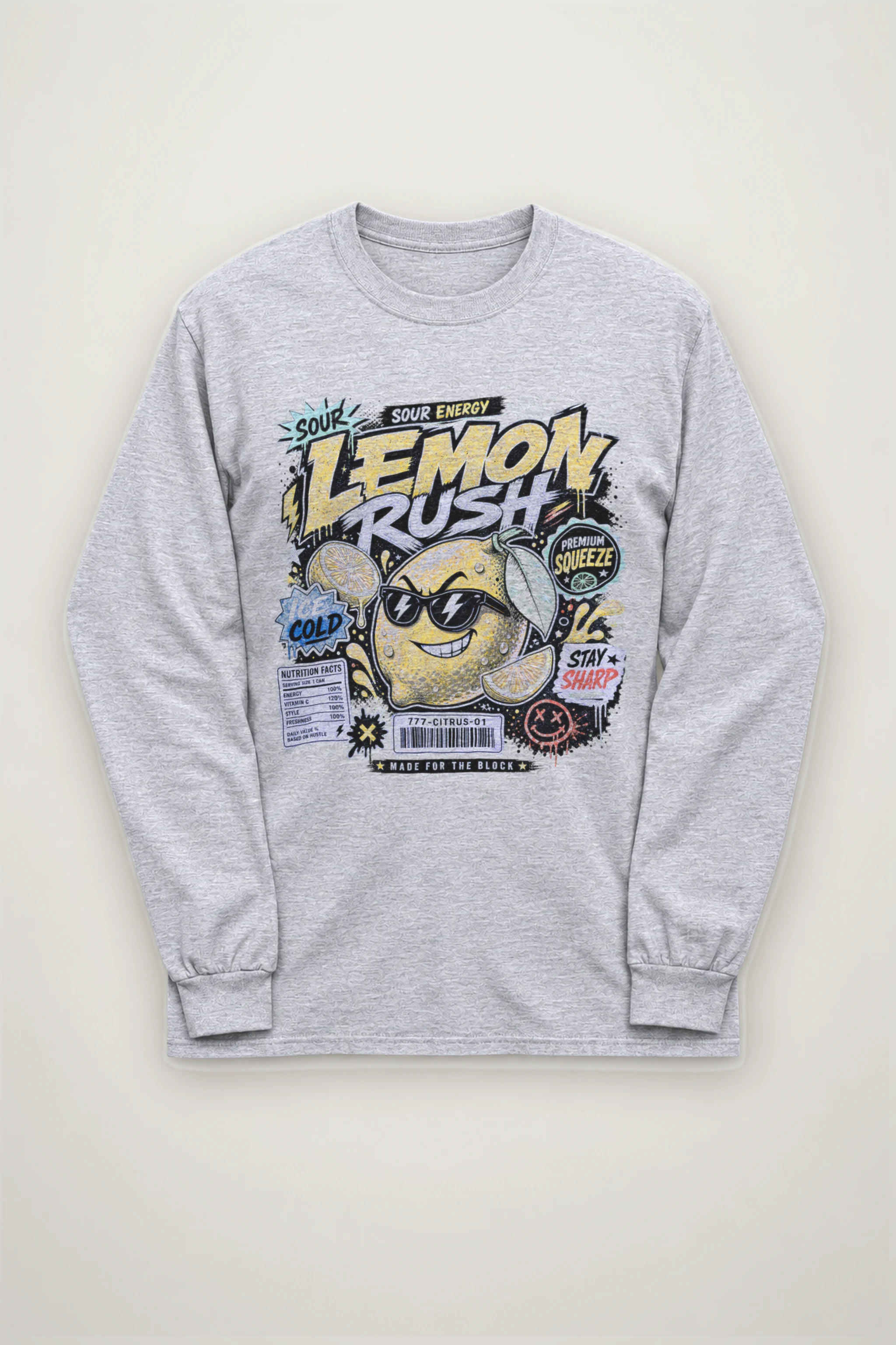 "Sour Energy" Unisex Longsleeve T-shirt