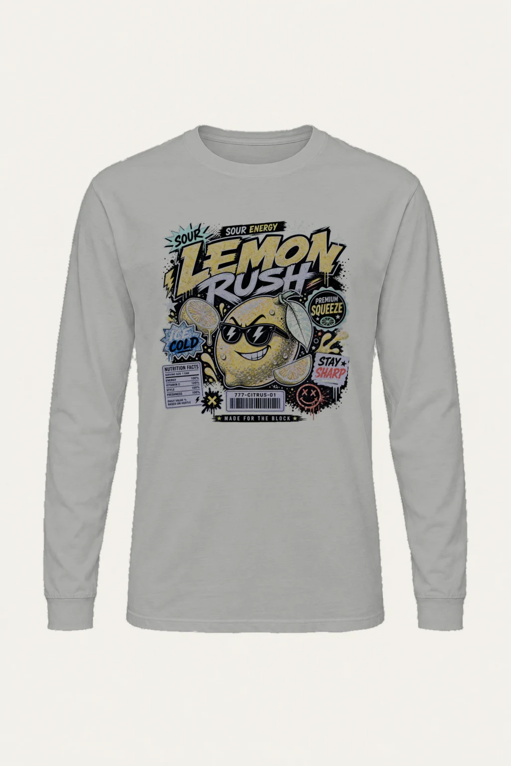 "Sour Energy" Unisex Longsleeve T-shirt | Gildan 2400