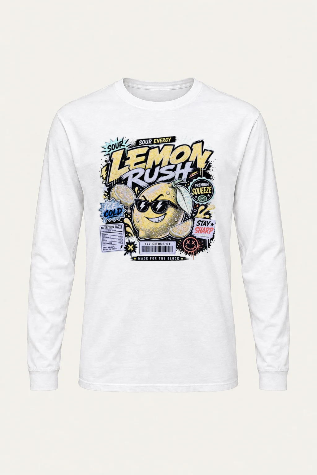 "Sour Energy" Unisex Longsleeve T-shirt | Gildan 2400