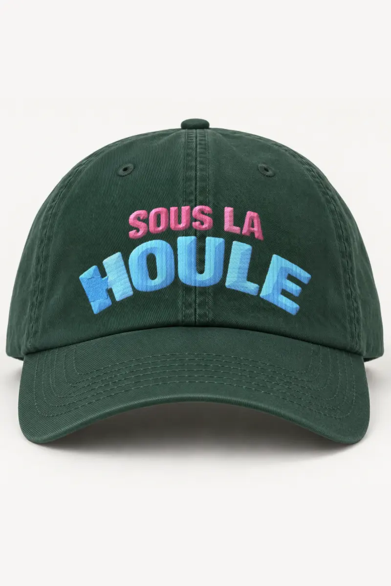 "Sous La Houle" Classic Dad Hat · Embroidered