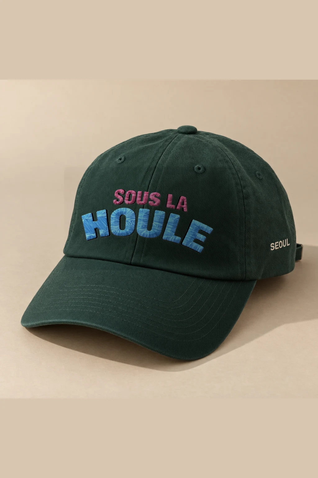 "Sous La Houle" Classic Dad Hat · Embroidered