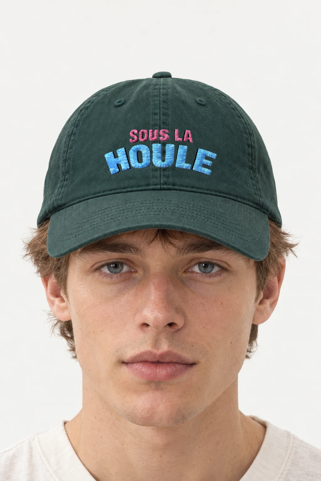"Sous La Houle" Classic Dad Hat · Embroidered
