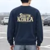 "South Korea Collegiate" Heavy Blend Unisex Crewneck Sweatshirt
