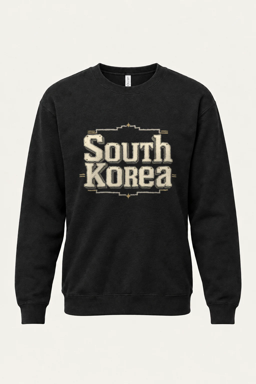 "South Korea Collegiate" Heavy Blend Unisex Crewneck Sweatshirt | Gildan 18000