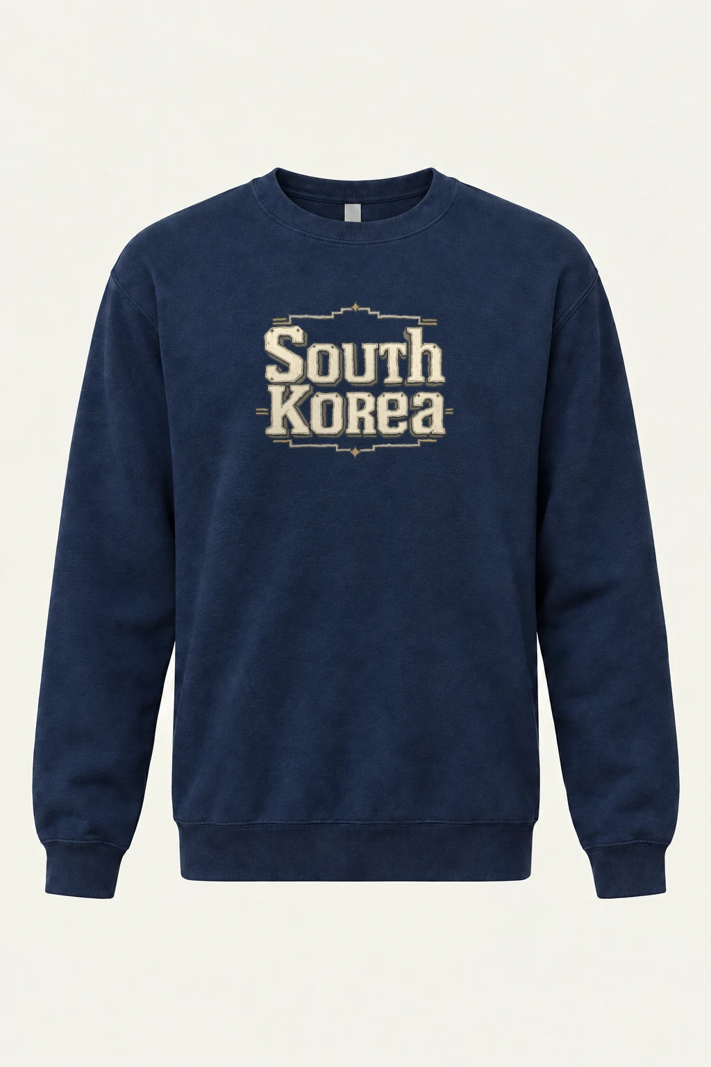 "South Korea Collegiate" Heavy Blend Unisex Crewneck Sweatshirt | Gildan 18000