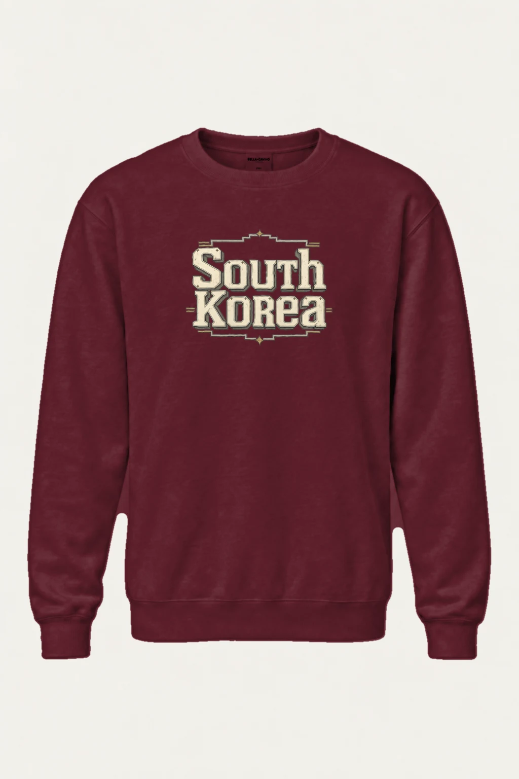 "South Korea Collegiate" Heavy Blend Unisex Crewneck Sweatshirt | Gildan 18000