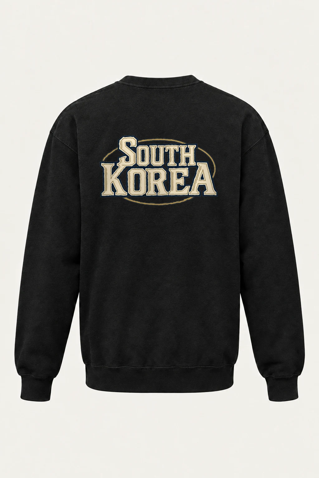 "South Korea Collegiate" Heavy Blend Unisex Crewneck Sweatshirt | Gildan 18000