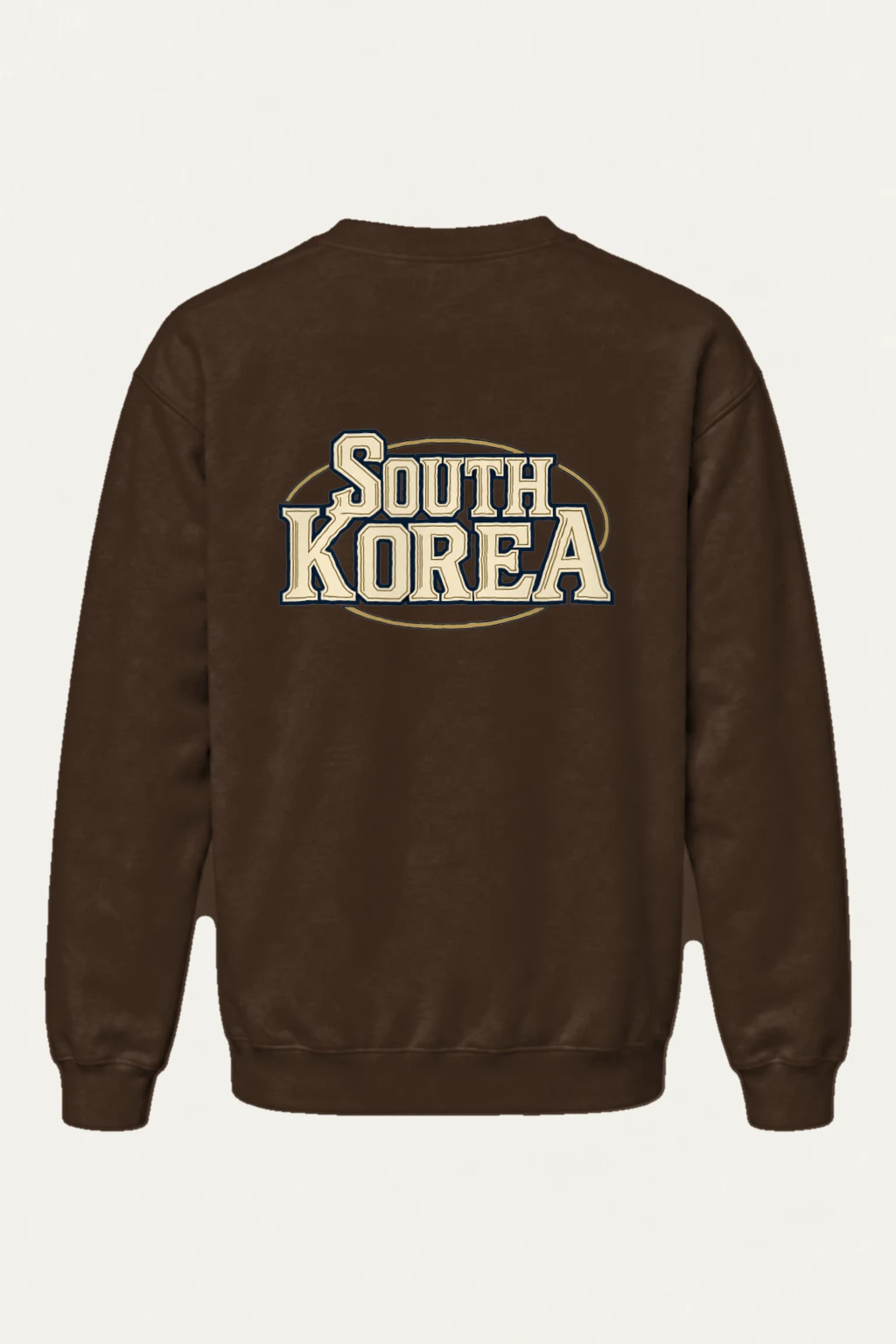 "South Korea Collegiate" Heavy Blend Unisex Crewneck Sweatshirt | Gildan 18000