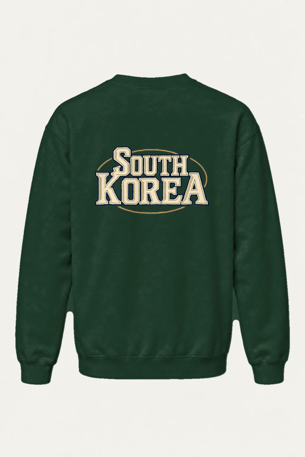 "South Korea Collegiate" Heavy Blend Unisex Crewneck Sweatshirt | Gildan 18000