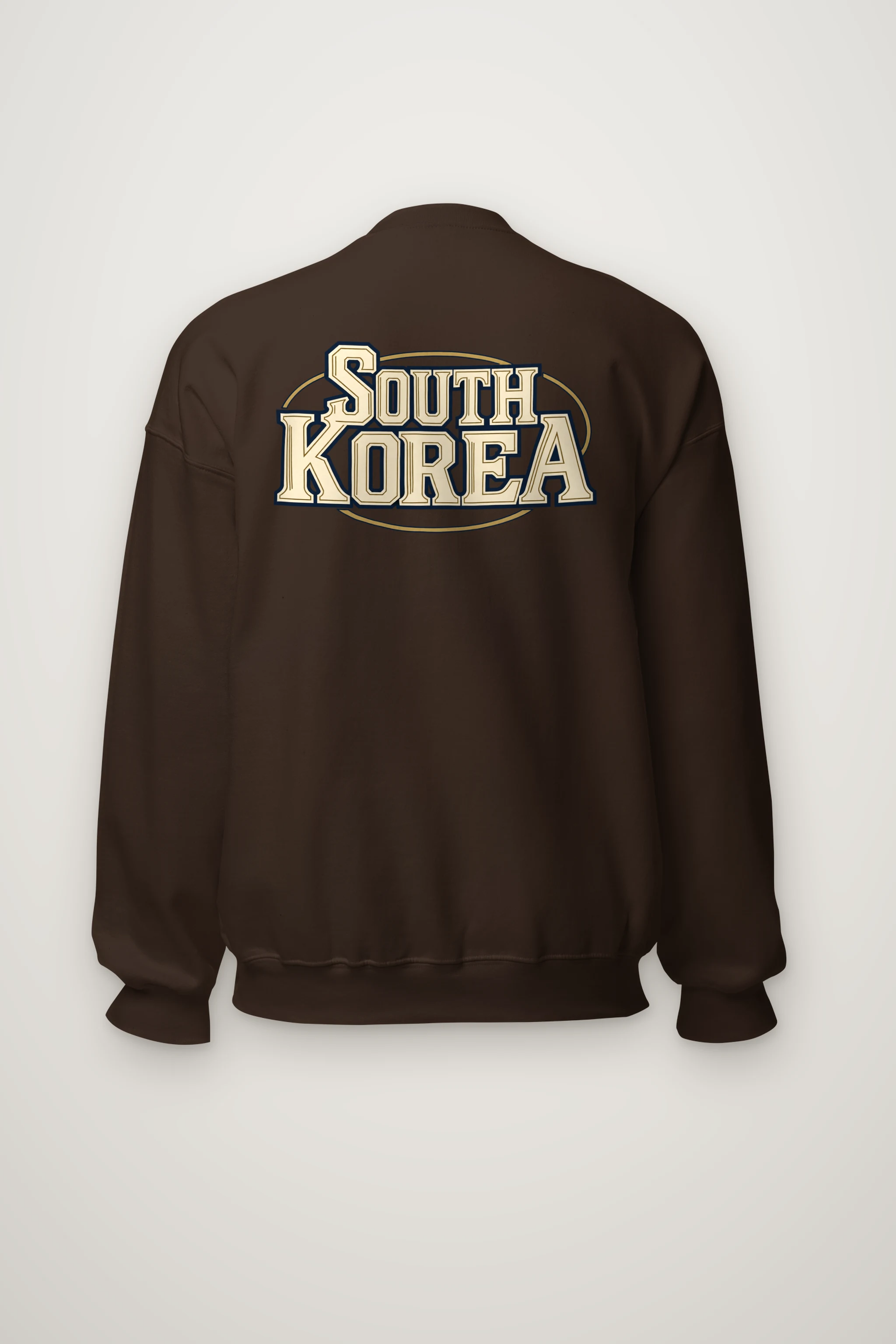 "South Korea Collegiate" Heavy Blend Unisex Crewneck Sweatshirt